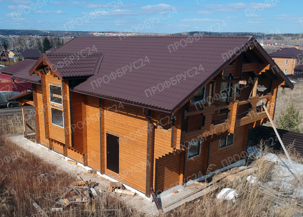 Строительство дома из бруса в Красноярске